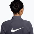 Moteriški bėgimo marškinėliai su ilgomis rankovėmis  Nike Tempo Swoosh Run Dri-Fit 1/4-Zip LS gridiron/white 3