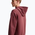 Vyriškas treniruočių džemperis Nike 24.7 ImpossiblySoft Light Boulder/Black/Burgundy Crush 5