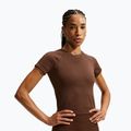 Moteriški treniruočių marškinėliai Nike Pro Seamless Dri-Fit SS cacao wow 4