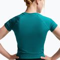 Moteriški treniruočių marškinėliai Nike Pro Seamless Dri-Fit SS bright spruce 5