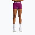 Moteriški šortai Nike Pro Mid-Rise Biker 3" true berry/white
