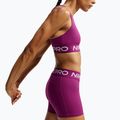 Moteriški šortai Nike Pro Mid-Rise Biker 3" true berry/white 5
