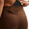 Moteriškos tamprės Nike One High Waisted Flared cacao wow/white 5