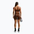 Moteriški šortai Nike Pro Seamless High-Waisted Biker 5" cacao wow 3