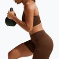 Moteriški šortai Nike Pro Seamless High-Waisted Biker 5" cacao wow 5