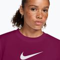Moteriški treniruočių marškinėliai Nike Pro Dri-Fit Loose true berry/white 3