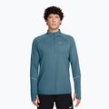 Vyriškas bėgimo džemperis Nike Miler Dri-Fit UV 1/2 Zip smokey blue