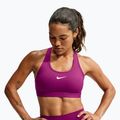 Sportinė liemenėlė moterims Nike Swoosh Medium Support true berry/white 4