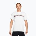 Vyriški bėgimo marškinėliai Nike Dri-Fit Running T-Shirt white/mystic dates