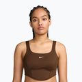 Sportinė liemenėlė moterims Nike One cacao wow
