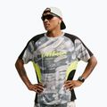 Vyriški bėgimo marškinėliai Nike Dri-FIT Printed SS smoke grey/black/light lemon twist