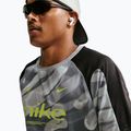 Vyriški bėgimo marškinėliai Nike Dri-FIT Printed SS smoke grey/black/light lemon twist 6