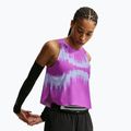 Moteriški bėgimo marškinėliai Nike AeroSwift vivid purple/purple dynasty