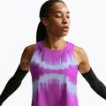 Moteriški bėgimo marškinėliai Nike AeroSwift vivid purple/purple dynasty 4