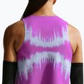Moteriški bėgimo marškinėliai Nike AeroSwift vivid purple/purple dynasty 6