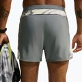 Vyriški bėgimo šortai Nike Dri-Fit 4" smoke grey/black/light lemon twist 5