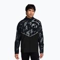 Vyriška bėgimo striukė Nike Miler Repel UV Printed black/black