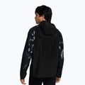 Vyriška bėgimo striukė Nike Miler Repel UV Printed black/black 2