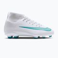 Vaikiški futbolo bateliai Nike Mercurial Superfly 11 Club Jr MG white/dusty cactus