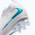 Vaikiški futbolo bateliai Nike Phantom 6 High Academy AG white/white/dusty cactus 8