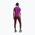 Moteriški bėgimo marškinėliai Nike Tempo SS bold berry 3