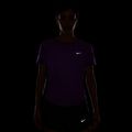 Moteriški bėgimo marškinėliai Nike Tempo SS bold berry 7