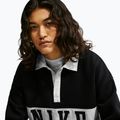 Moteriškas džemperis Nike Studio Fleece Medium Weight total black/sail/sail 5