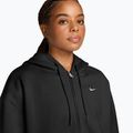 Moteriškas džemperis Nike Studio Fleece Medium Weight Oversized Full Zip total black/sail 3