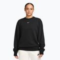 Moteriškas džemperis Nike Studio Fleece Lightweight total black/sail
