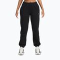 Moteriškos kelnės Nike Studio Fleece total black/sail