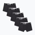Vyriškos Nike Jordan Cotton Trunk bokserinės kelnaitės, 5 vnt., juodos spalvos