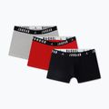 Vyriškos trumpikės Jordan Flight Cotton Trunk 3pk gym red/black