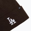 Žieminė kepurė 47 Brand MLB Los Angeles Dodgers Sox Haymaker brown 3
