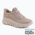 Moteriški batai SKECHERS Bobs B Flex Hi Linear Force gray