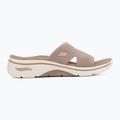 Moteriškos šlepetės SKECHERS Go Walk Arch Fit 2.0 Dakota brown 2