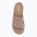 Moteriškos šlepetės SKECHERS Go Walk Arch Fit 2.0 Dakota brown 5
