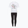 Vaikiškas komplektas New Balance Floral Shoe Graphic Tee and Legging nb bright white