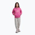 Vaikiškas džemperis New Balance FT Stacked Logo Hoodie pink satin 6