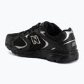 Batai New Balance Classic 408's V1 black/silver metallic 3