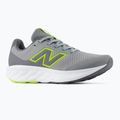 Vaikiški bėgimo bateliai New Balance 520's Lace V9 grey matter/Ssate grey/alkaline green