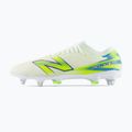 Futbolo bateliai New Balance Furon Pro V9 SG white/alkaline green 3