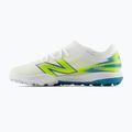 Vaikiški futbolo bateliai New Balance Furon Team V9 TF white/alkaline green 2