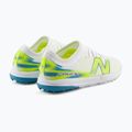 Vaikiški futbolo bateliai New Balance Furon Team V9 TF white/alkaline green 4
