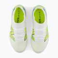 Vaikiški futbolo bateliai New Balance Furon Team V9 TF white/alkaline green 6
