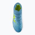 Futbolo bateliai New Balance Tekela Team Low V5 FG metallic blue/alkaline green/team navy 5