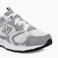 Batai New Balance 408's V1 lone star grey/bayberry/silver metallic 7