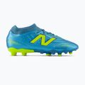 Vaikiški futbolo bateliai New Balance Tekela Team V5 FG metallic blue/alkaline green 2