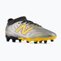 Vaikiški futbolo bateliai New Balance Tekela Team V5 FG harbor grey/black cement