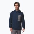 Vyriškas žygio džemperis Columbia Tall Heights Hdd Grid Fleece Full Zip collegiate navy/city grey 5