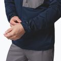 Vyriškas žygio džemperis Columbia Tall Heights Hdd Grid Fleece Full Zip collegiate navy/city grey 7